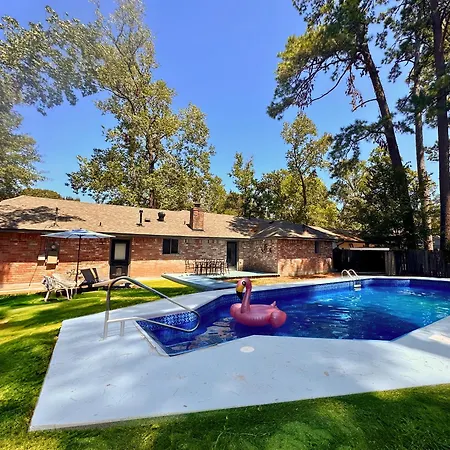 Tranquil Escape With Pool And Casita. Pet Ok. Spring Tx Villa Exterior photo
